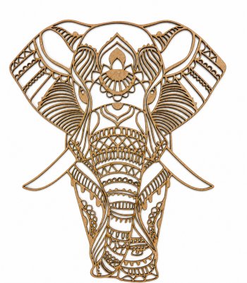 ELEFANTE INDIANO 30 CM