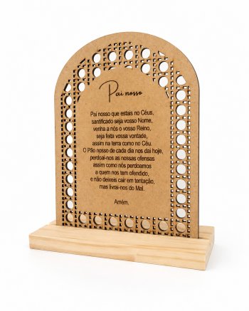 PAI NOSSO BOLINHAS NA BASE DE PINUS 18,5 X 15