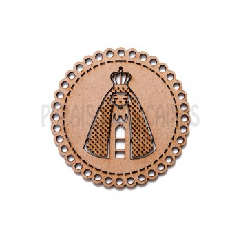 Mandala Nossa Senhora Menina 30cm
