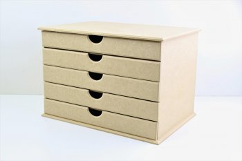 Organizador 5 Gavetas Sulfite